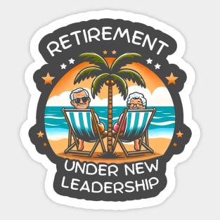Retirement Sticker